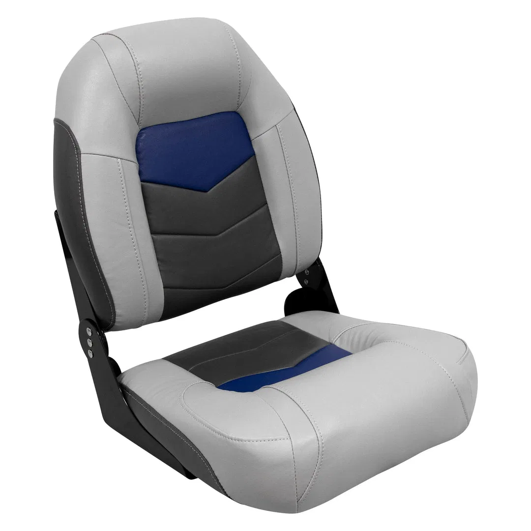 3304-1880 – WISE SEATING Boat Seat, Fishing Seat High Back Seat Non-Adjustable Non-Foldable 22-3/4 Inch Height x 17-1...